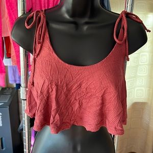 NWT Forever21 knitted crop top size S
